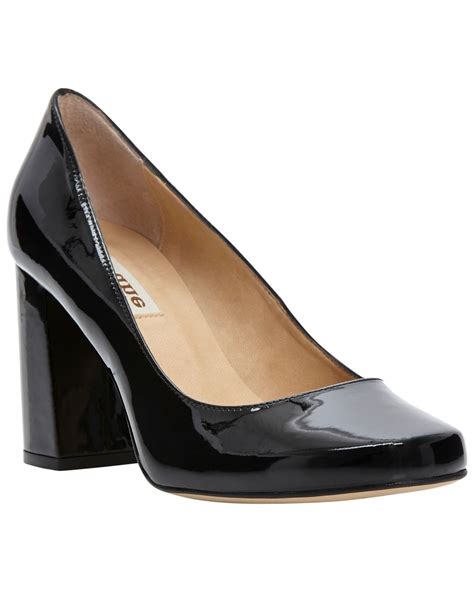 Women's Block Heel Black Heels + FREE SHIPPING 